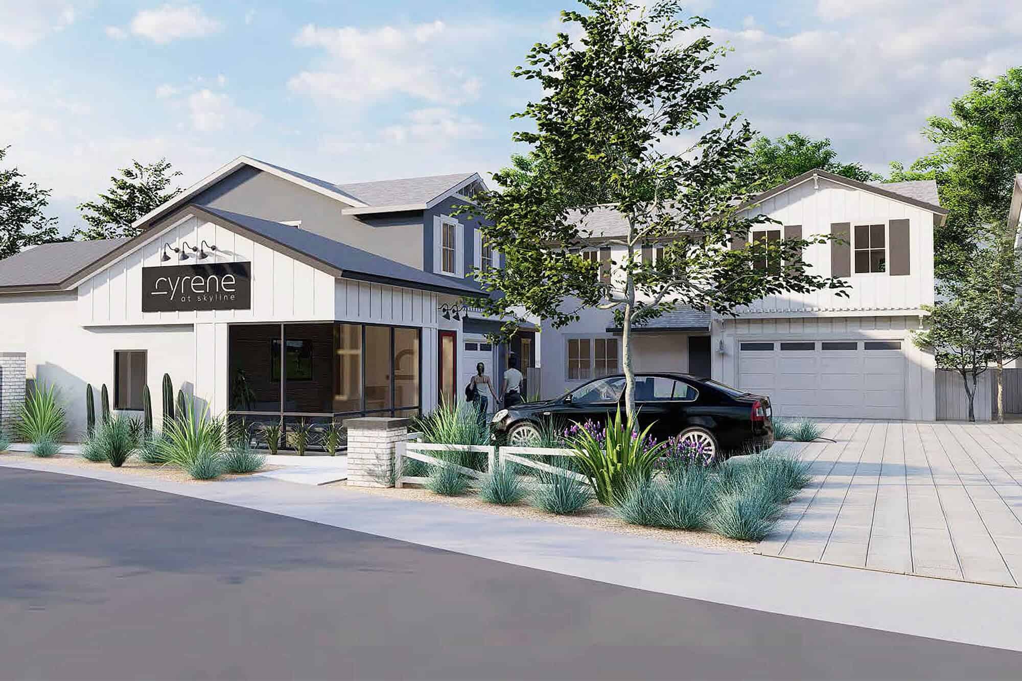 Rendering of Cyrene at Skyline entrance